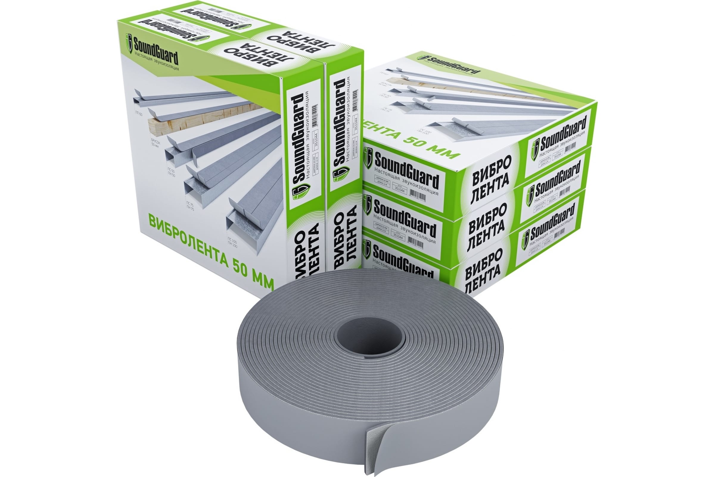 фото Soundguard лента band rubber 50 х 4 мм 12 м 351044