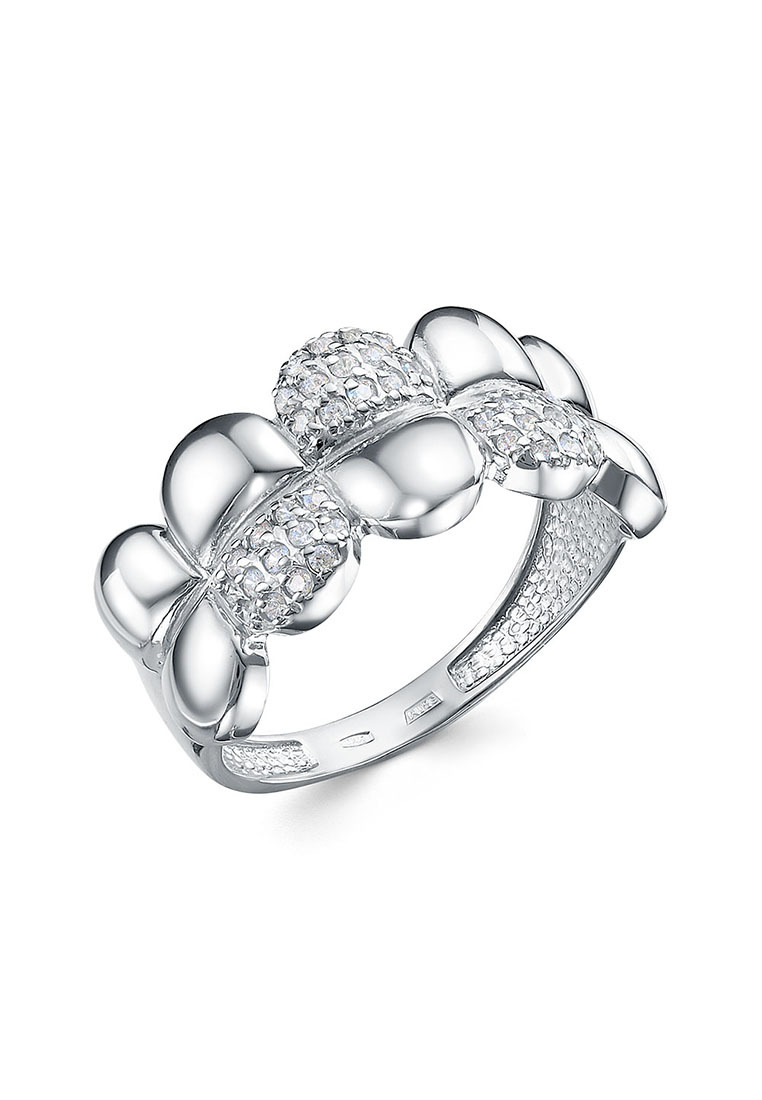

Кольцо из серебра р.  Kari Jewelry 3101018270, фианит, 3101018270