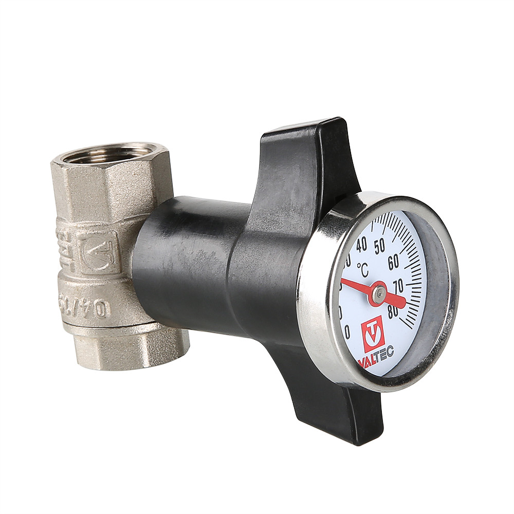 

Valtec Кран шаровой c термометром, 3/4 VT.808.N.05