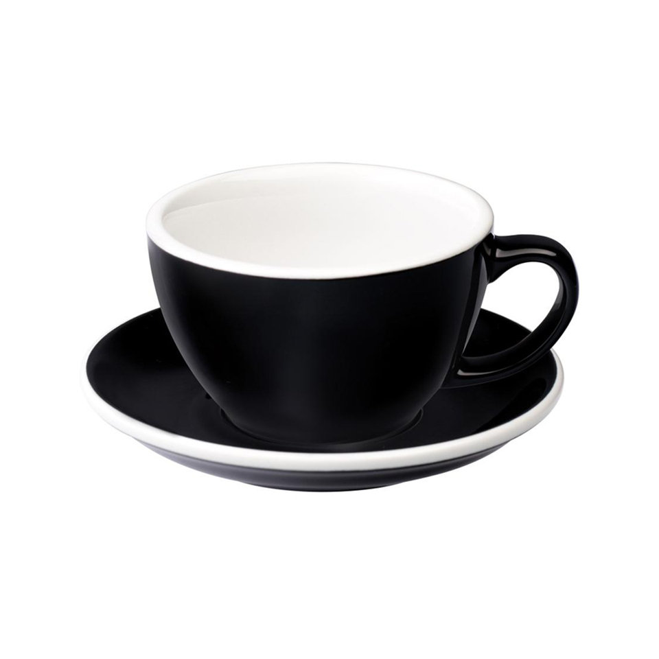 

Чайная пара LOVERAMICS Egg black, C088-21BBK / C088-22BBK