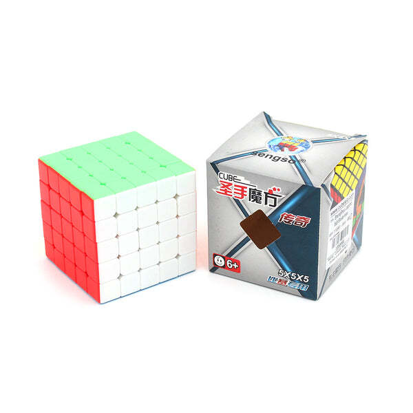 

Кубик Рубика базовый ShengShou Legend 5x5, color, Legend 5x5, color