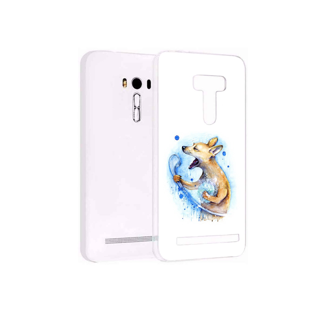 

Чехол MyPads Tocco для Asus ZenFone Selfie (ZD551KL) пение в душе, Прозрачный, Tocco