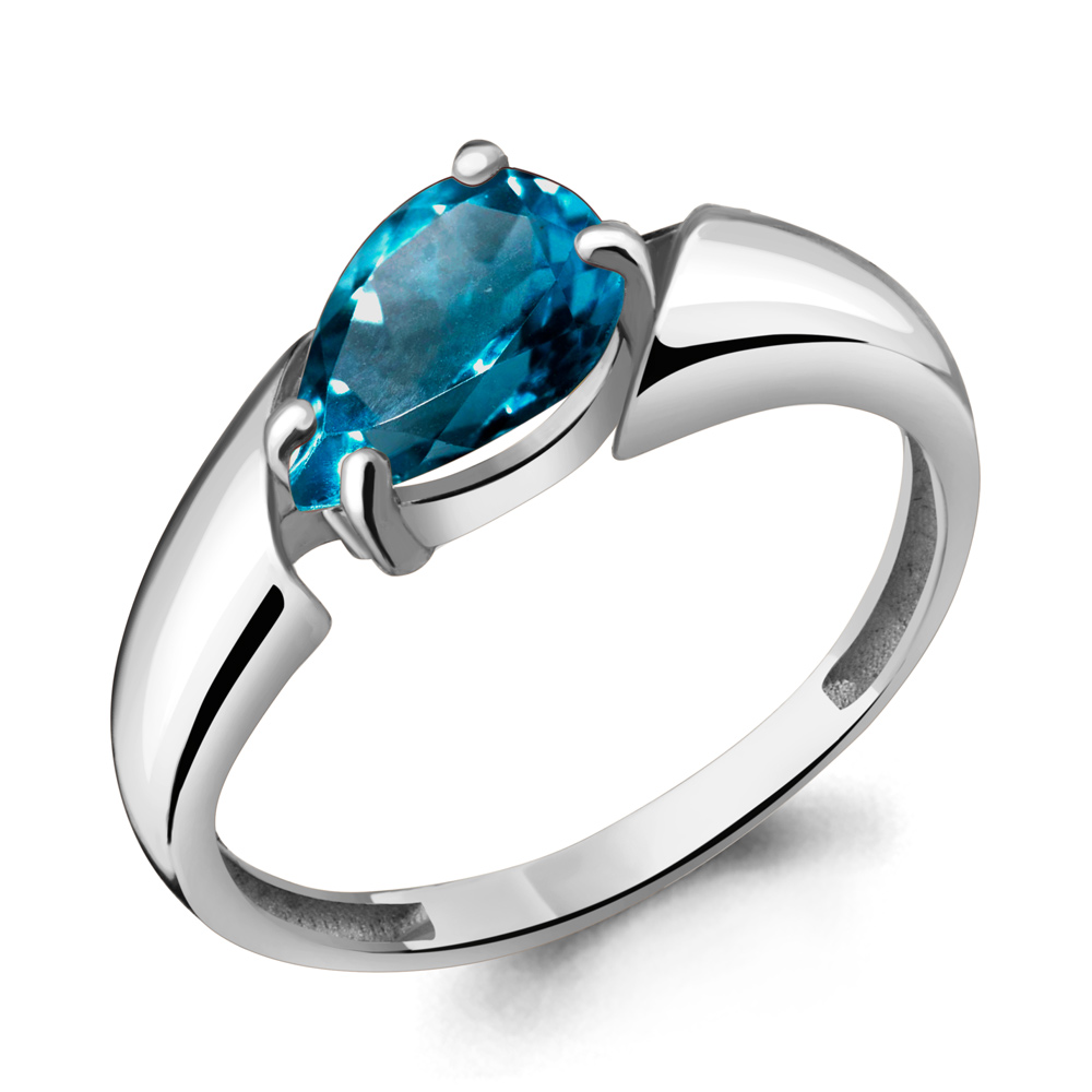 

Кольцо из серебра р.  AQUAMARINE 6935708_925_р, 6935708_925_р