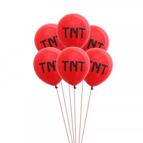 

Набор шаров Simparty 10 шт. Майнкрафт ТНТ TNT Вариант 3 25 см Simparty80, Simpartymodel80
