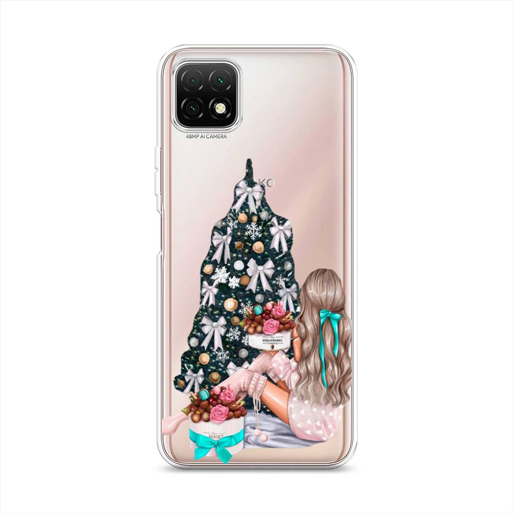 

Чехол на Wiko T3 "New Year", Зеленый;бежевый;голубой, 3400150-5