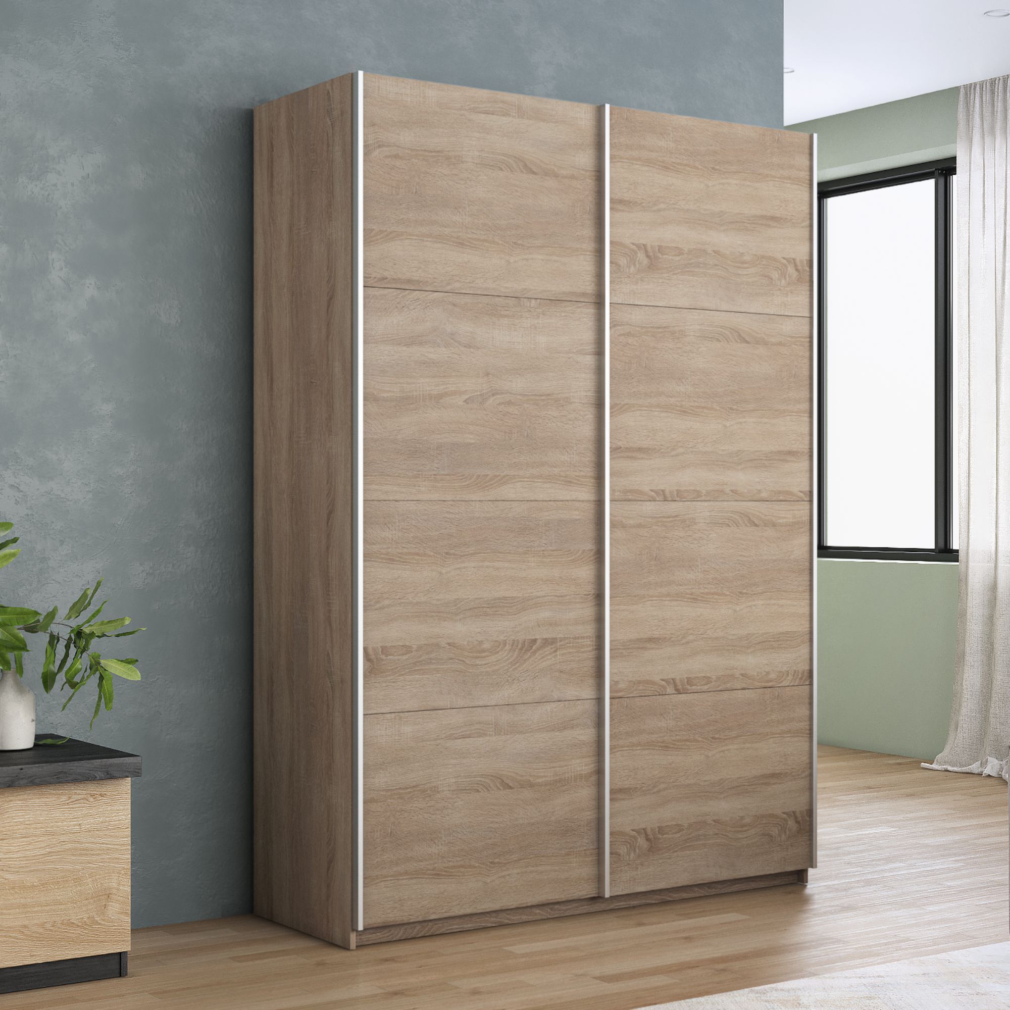 

Шкаф-купе Прайм ДСП/ДСП, 120х57х230 Е1 1PDD_120_S, Бежевый, Прайм ДСП/ДСП