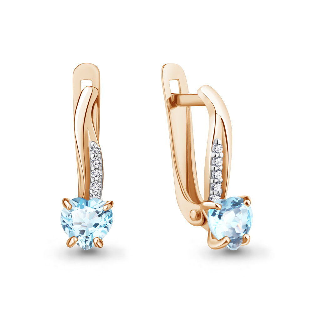 

Серьги из серебра 4400802А_925_з, 4400802А_925_з