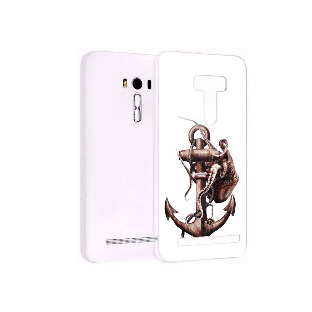 

Чехол MyPads Tocco для Asus ZenFone Selfie (ZD551KL) ржавый якорь, Прозрачный, Tocco