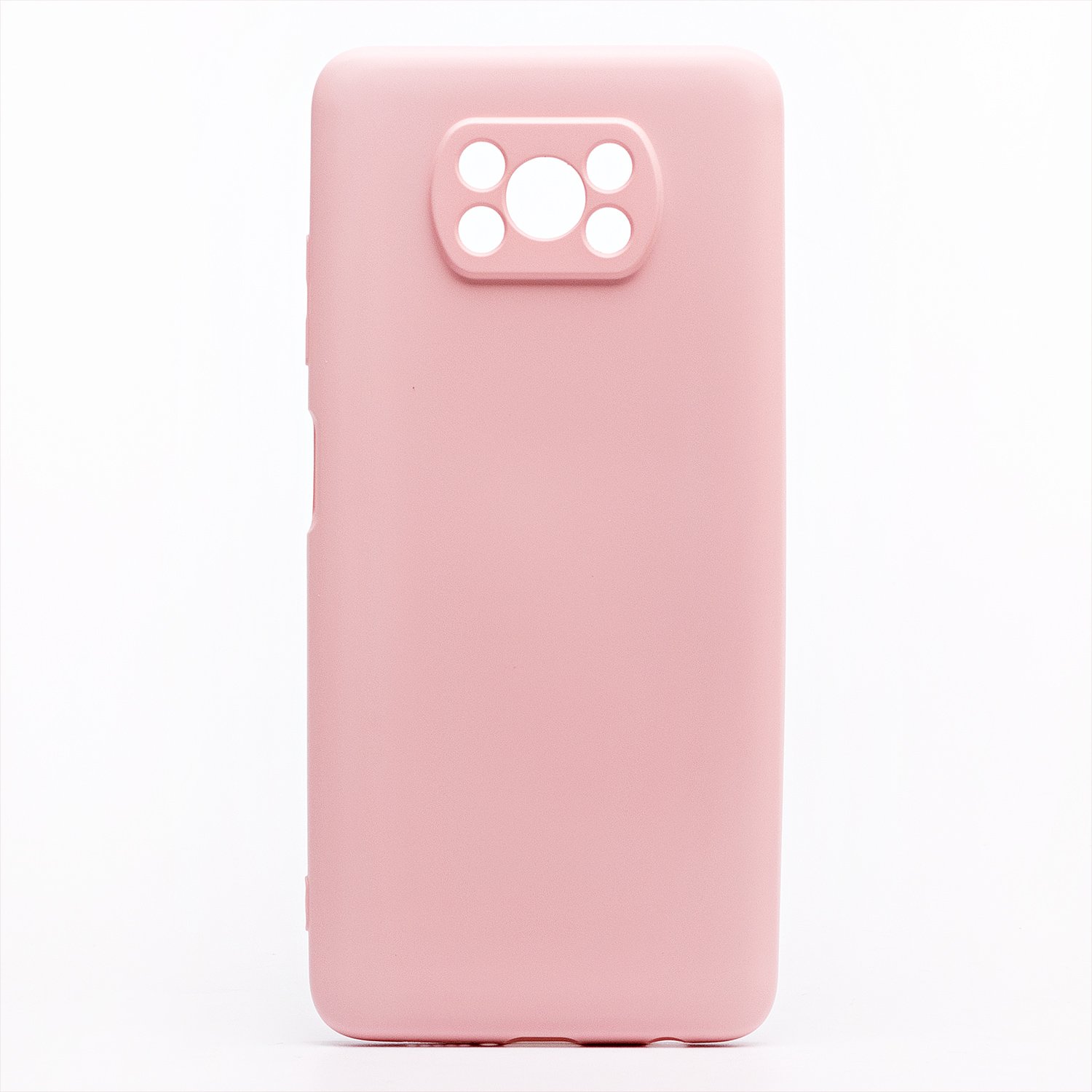 

Чехол для Xiaomi Poco X3 NFC, Poco X3 Pro силиконовый Soft Touch 4 <светло-розовый>, Xiaomi Poco X3 NFC