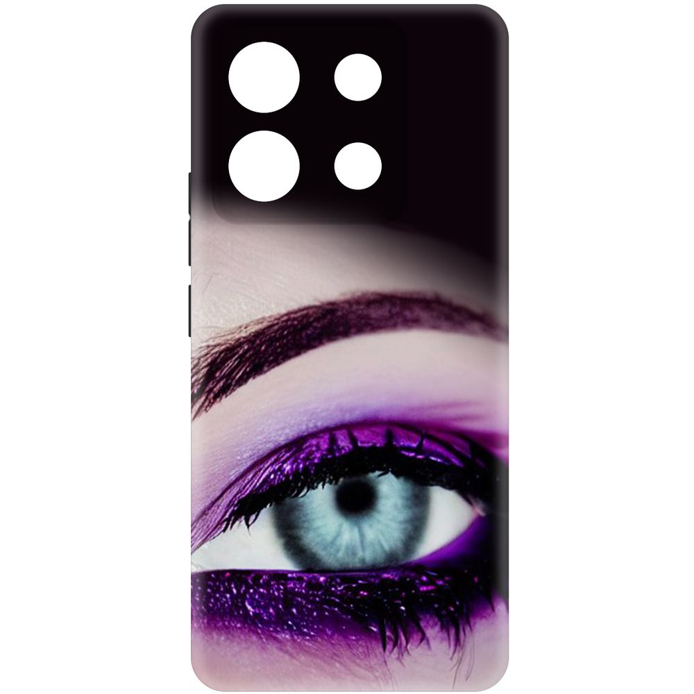 

Чехол-накладка Krutoff Soft Case Взгляд для Xiaomi Redmi Note 13 Pro 5G черный