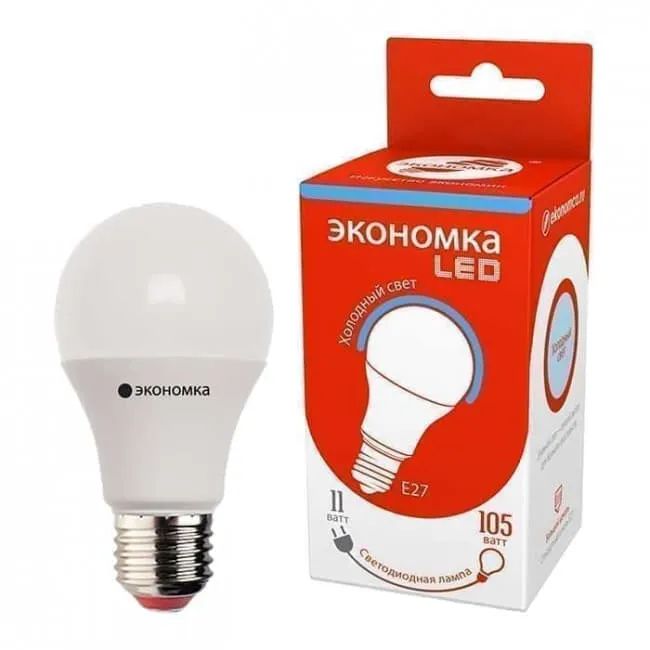 фото Лампа светодиод. экономка eco_led11wcne2765 стекло