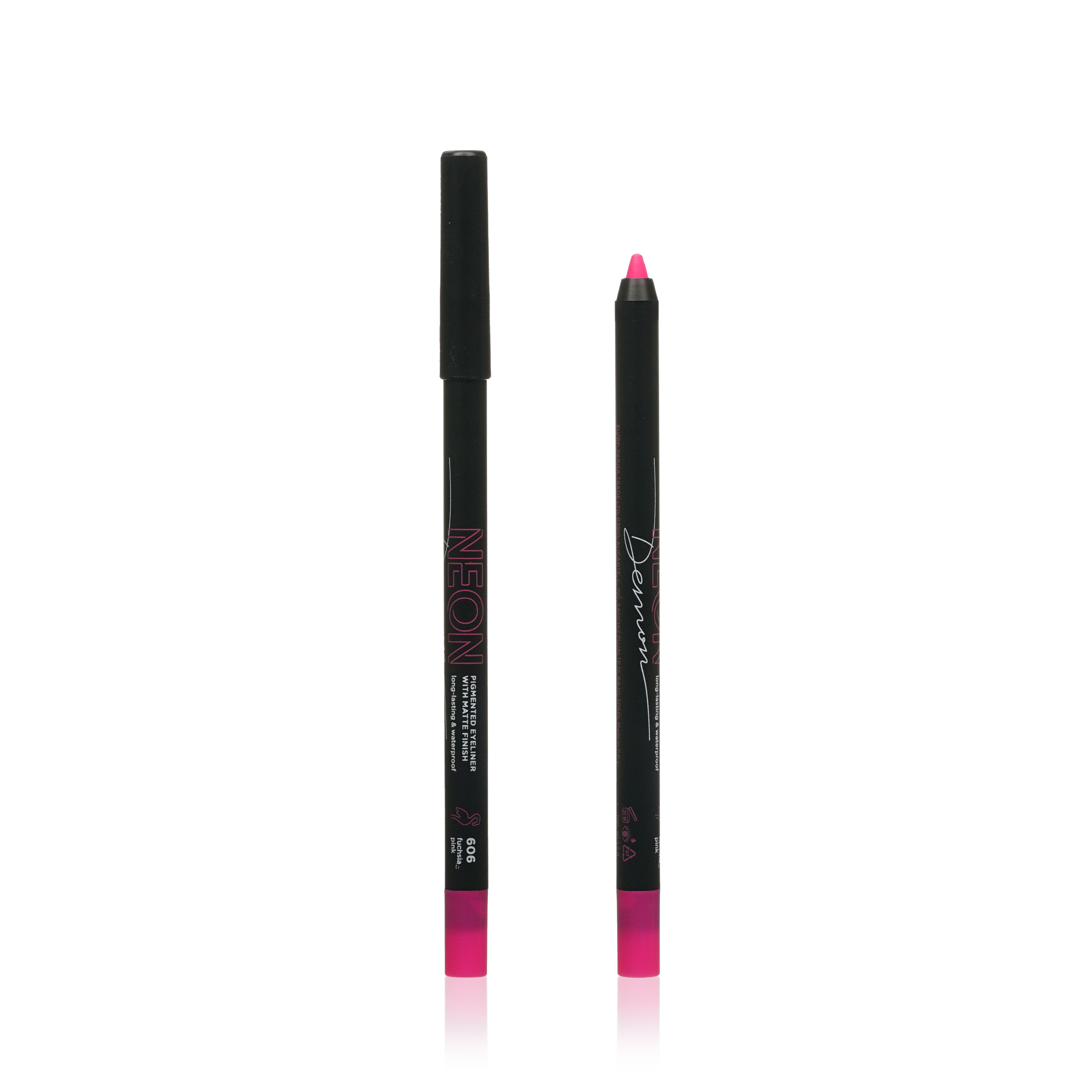 Карандаш для глаз Parisa Cosmetics Neon тон 606 Fuchsia Pink 1,2 г 7days карандаш для глаз каял механический база под макияж b colour