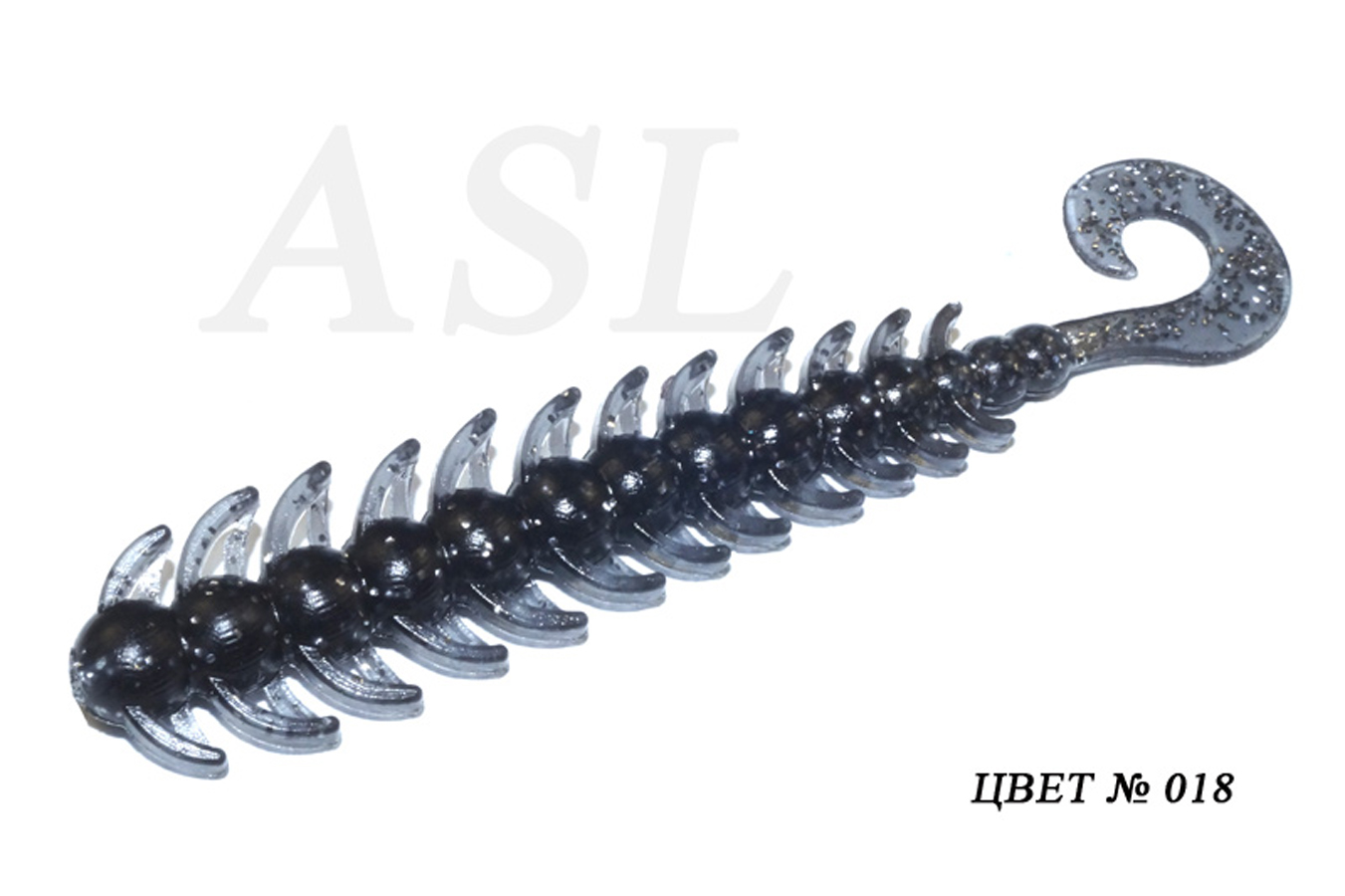 

Силиконовая приманка ASL Бакси цв. 018 L-7,5см 8шт/уп, Бакси