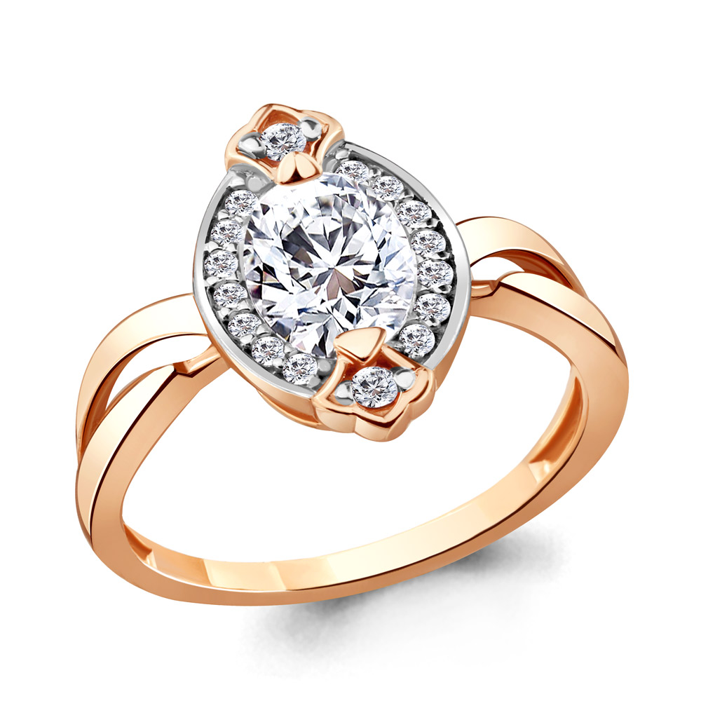 

Кольцо из серебра р. , AQUAMARINE 68543А_925_з, 68543А_925_з