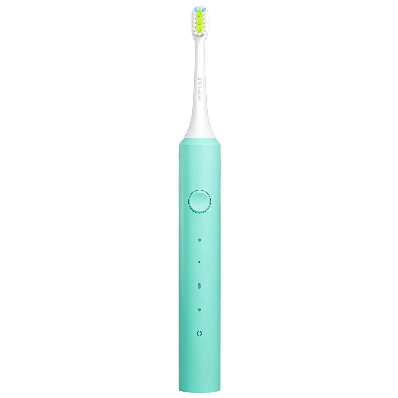 Электрическая зубная щетка Revyline RL 040 зеленый электрическая зубная щетка oclean air 2t зеленый