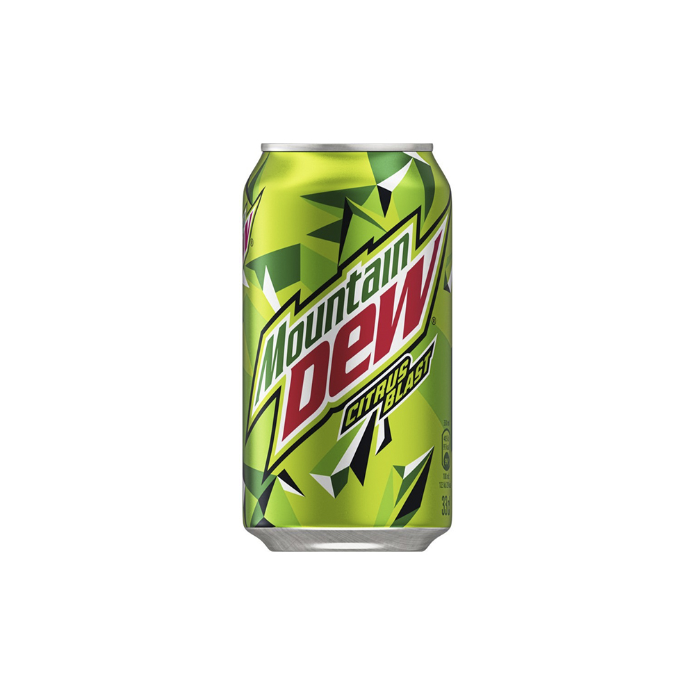 Газированный напиток Mountain Dew Citrus Blast, 330 мл