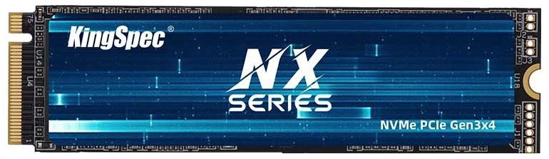 

SSD накопитель KINGSPEC NX-128 128ГБ, M.2 2280, PCI-E 3.0, NVMe