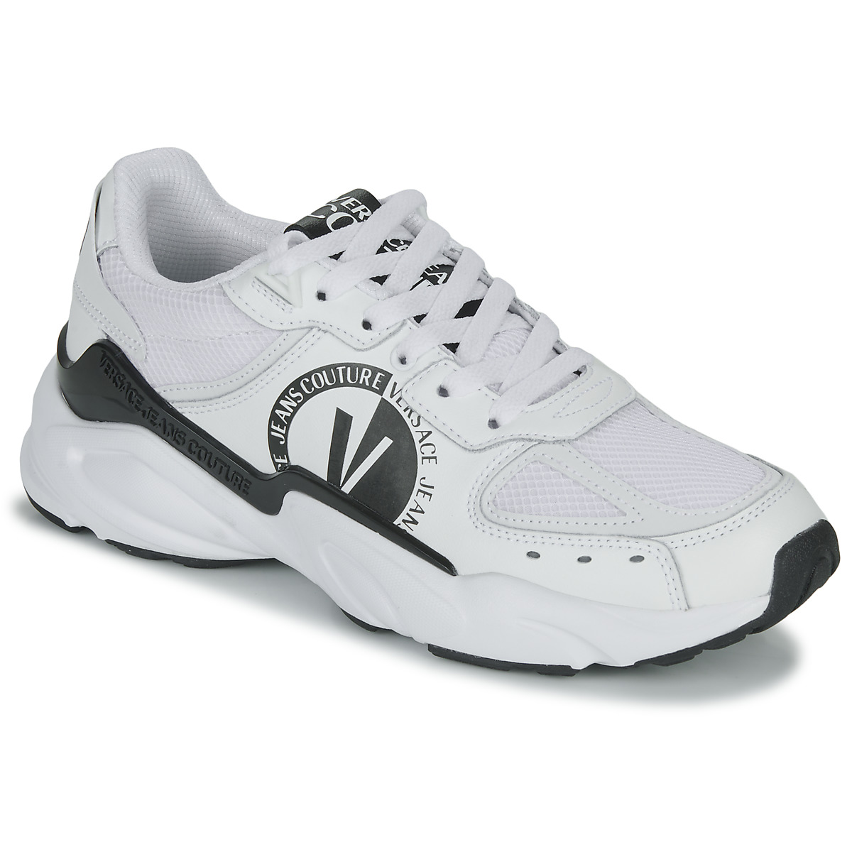 

Кроссовки мужские Versace Jeans Couture 24844642 белые 41 EU, Белый, 24844642