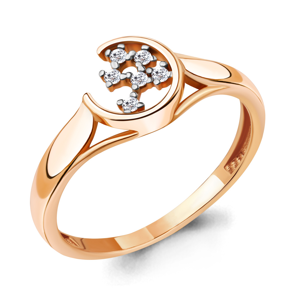 

Кольцо из серебра р. , AQUAMARINE 68759А_925_з, 68759А_925_з