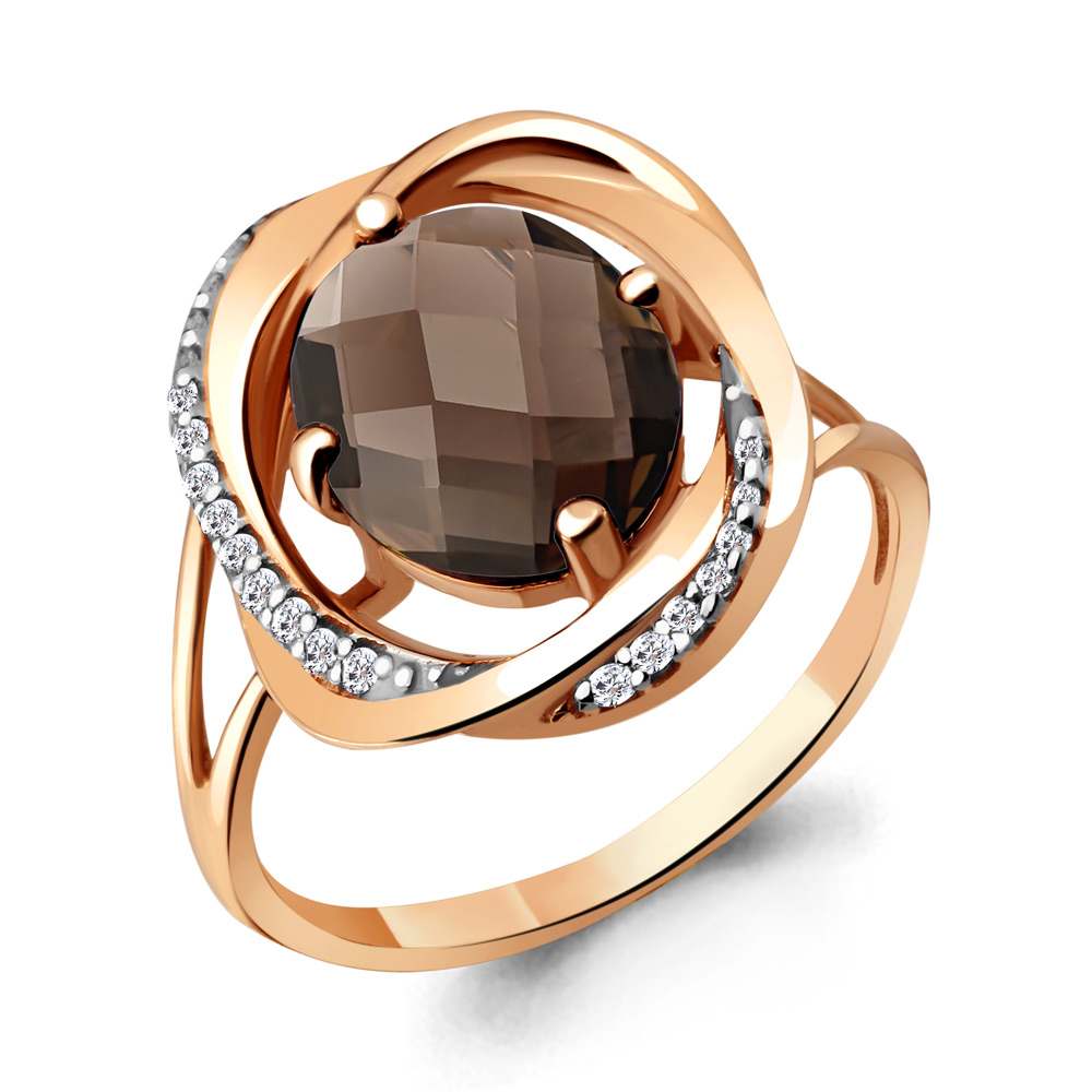 

Кольцо из серебра р. 18,5 AQUAMARINE 6560501А_925_з, 6560501А_925_з