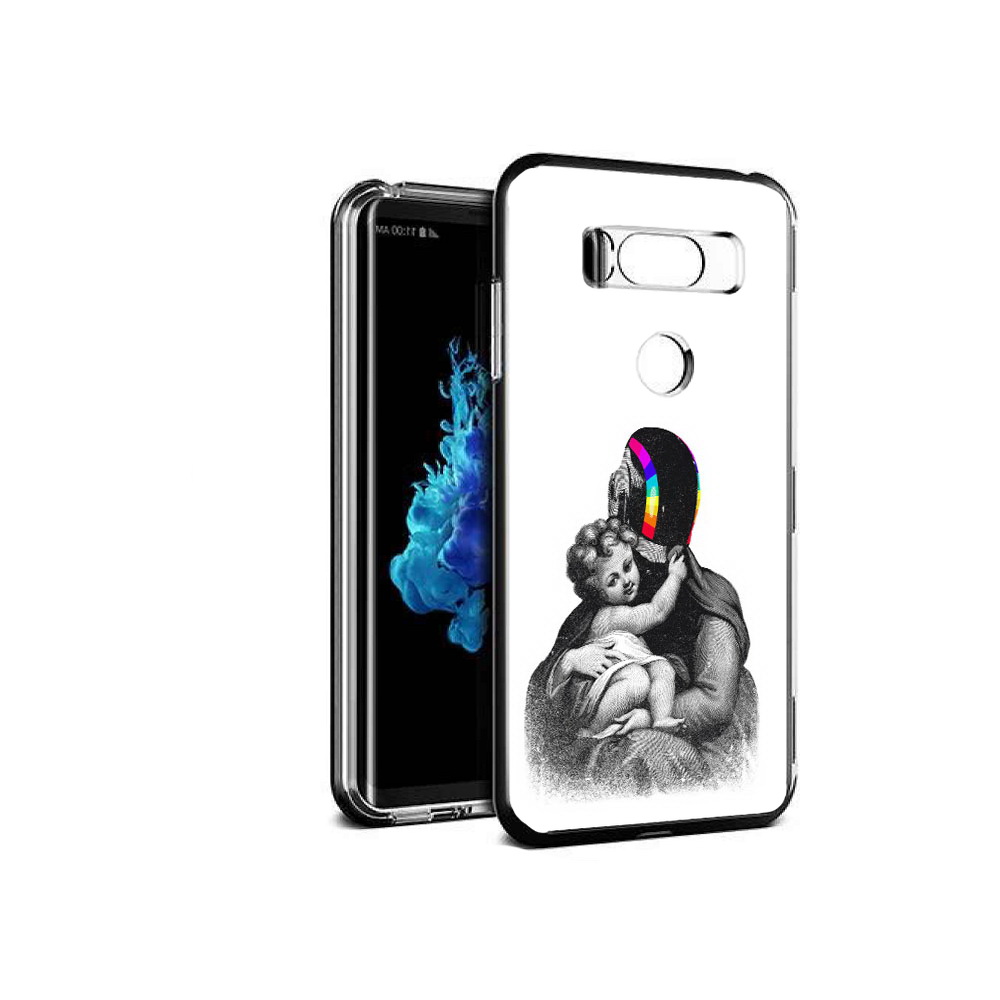 

Чехол MyPads Tocco для LG V30S защитник в шлеме, Прозрачный, Tocco