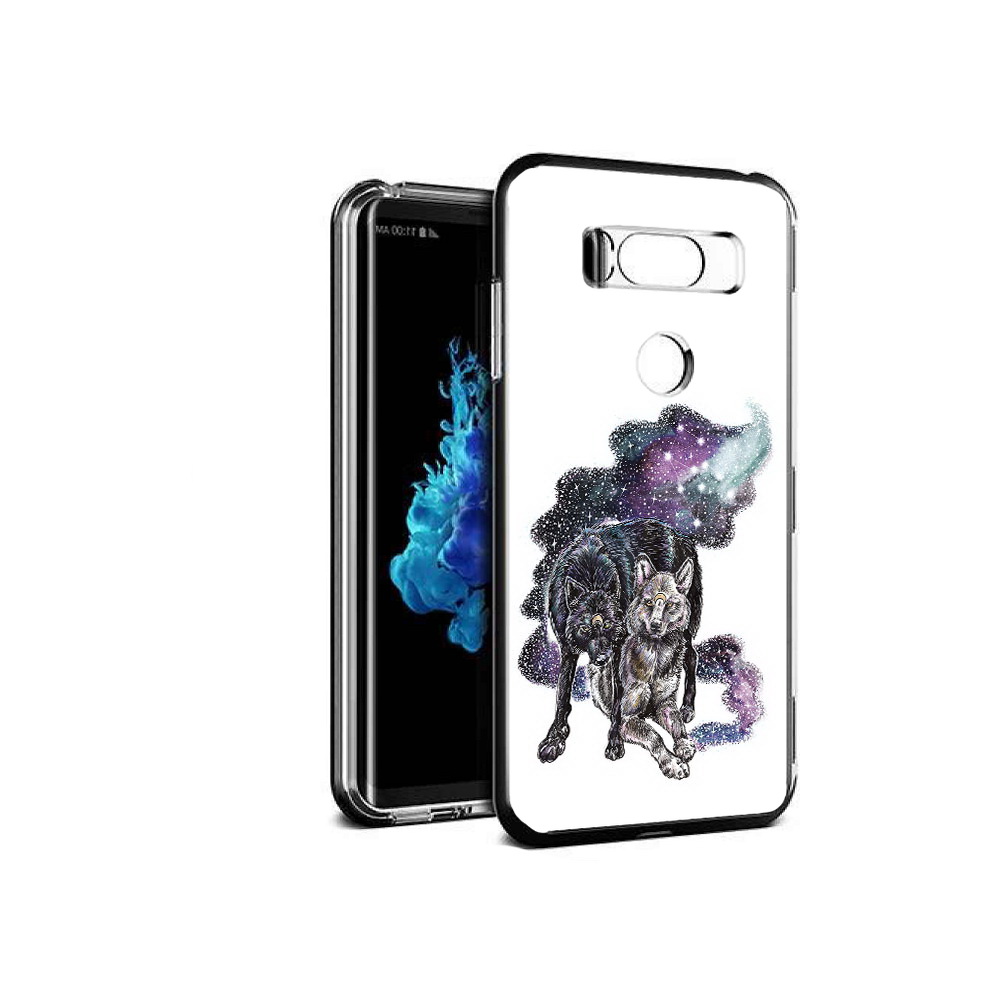 

Чехол MyPads Tocco для LG V30S звездные волки, Прозрачный, Tocco
