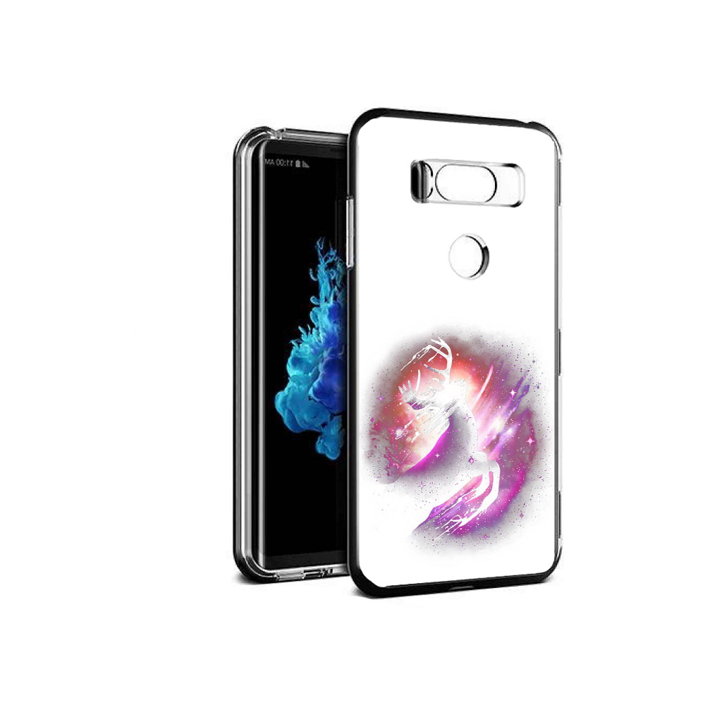 

Чехол MyPads Tocco для LG V30S звездный олень, Прозрачный, Tocco