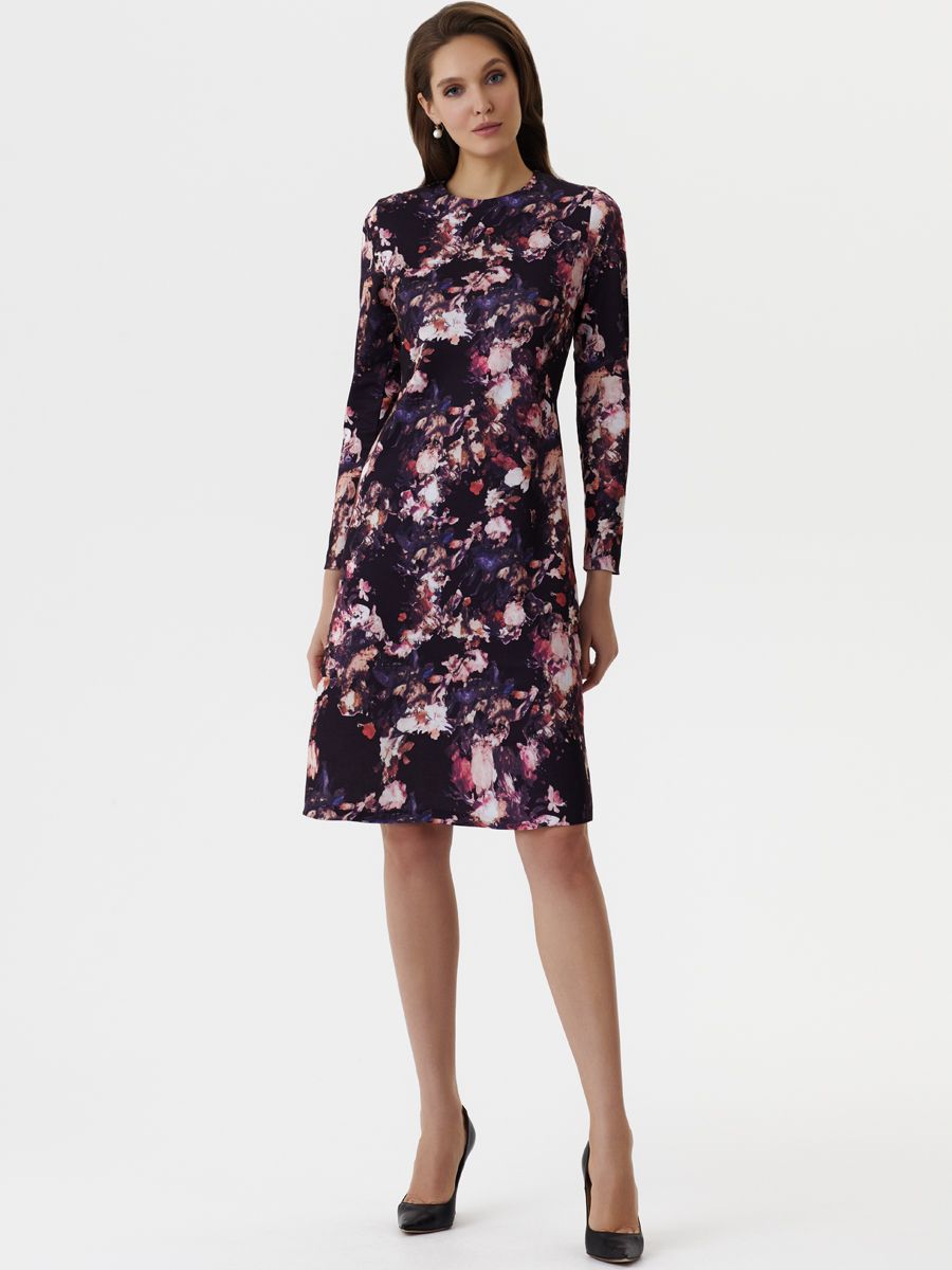 

Платье женское Арт-Деко P-968 серое 42 RU, Серый, P-968