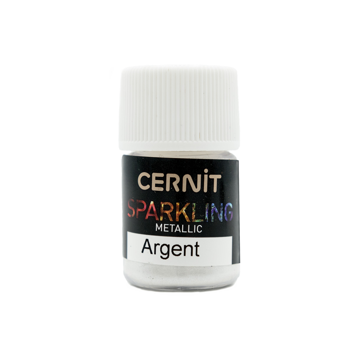 CE6100005 Мика-порошок слюда Cernit Metallic SPARKLING POWDER серебро 5 г 529₽