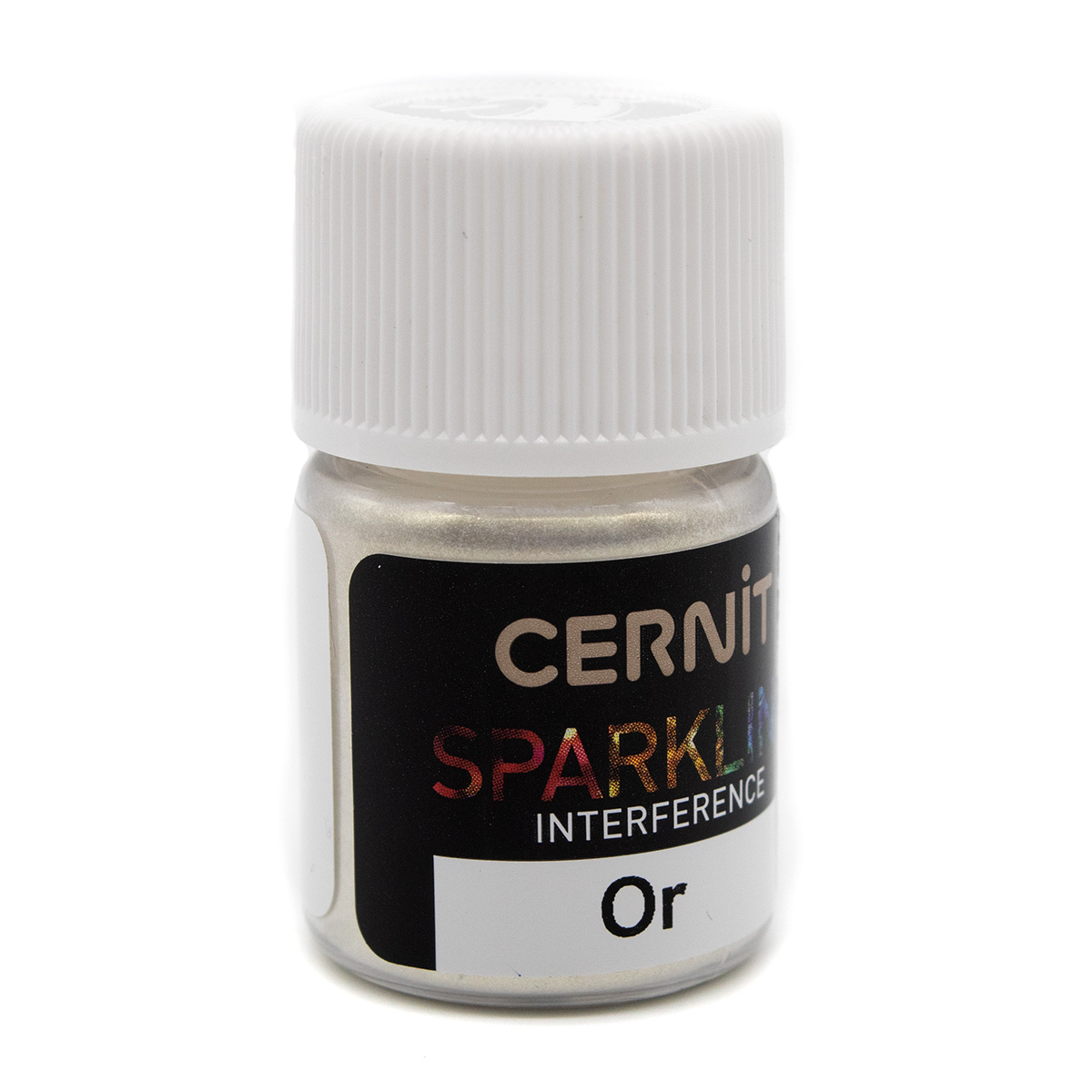 фото Ce6110005 мика-порошок (слюда) cernit interference sparkling powder золото, 5 г