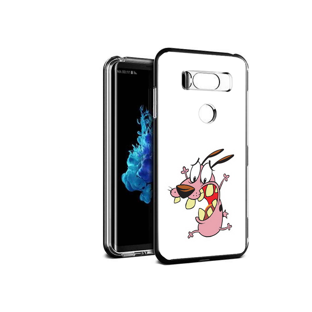 

Чехол MyPads Tocco для LG V30S зубастый бобик, Прозрачный, Tocco