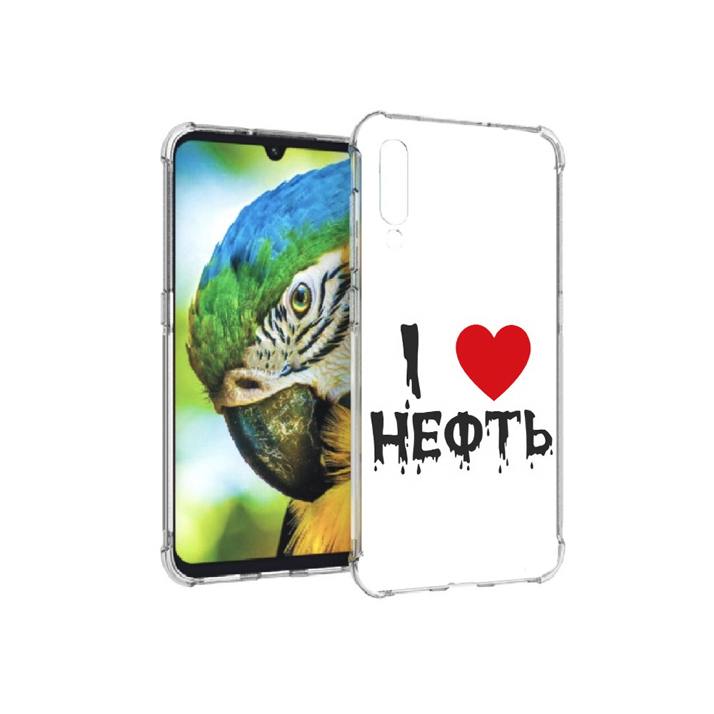 

Чехол MyPads Tocco для Xiaomi Mi 9 нефть (PT126035.255.522), Прозрачный, Tocco
