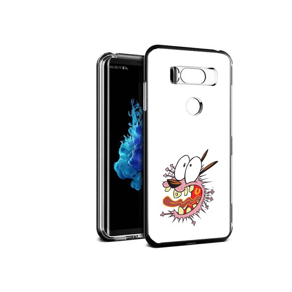 

Чехол MyPads Tocco для LG V30S испуганный бобик, Прозрачный, Tocco