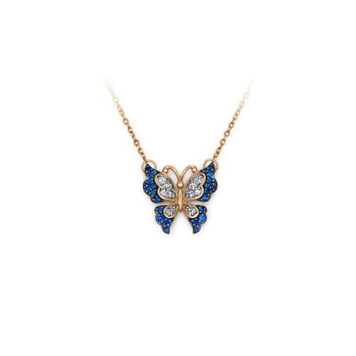 

Колье из красного золота с фианитом 50 см PLATINA jewelry 07-0166-00-404-1110-24, 07-0166-00-404-1110-24