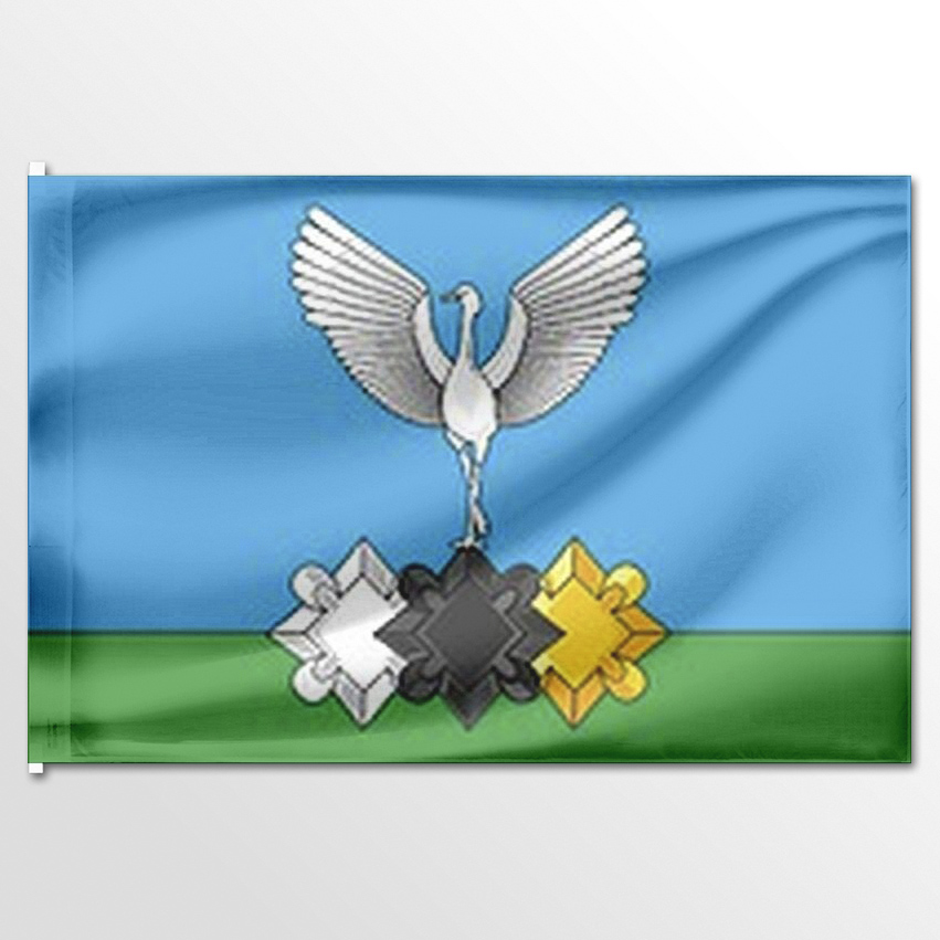 

Флаг ЦТП ФЕНИКС поселка Чульман 135x90 см, 8158-135x90