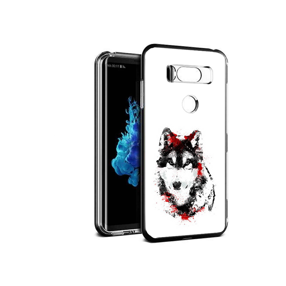 

Чехол MyPads Tocco для LG V30S кровавый волк, Прозрачный, Tocco