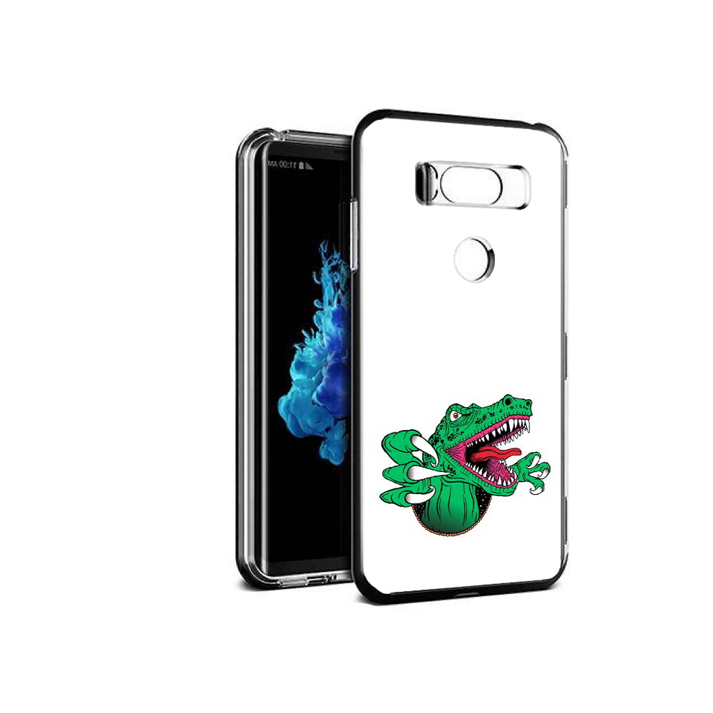 

Чехол MyPads Tocco для LG V30S крокодил, Прозрачный, Tocco