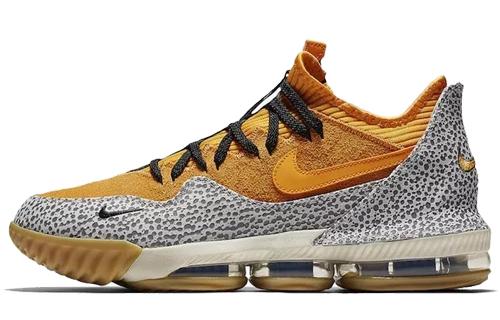 

Кроссовки унисекс Nike Lebron 16 Low Safari 16 коричневые 39 EU, Коричневый, Lebron 16 Low Safari 16