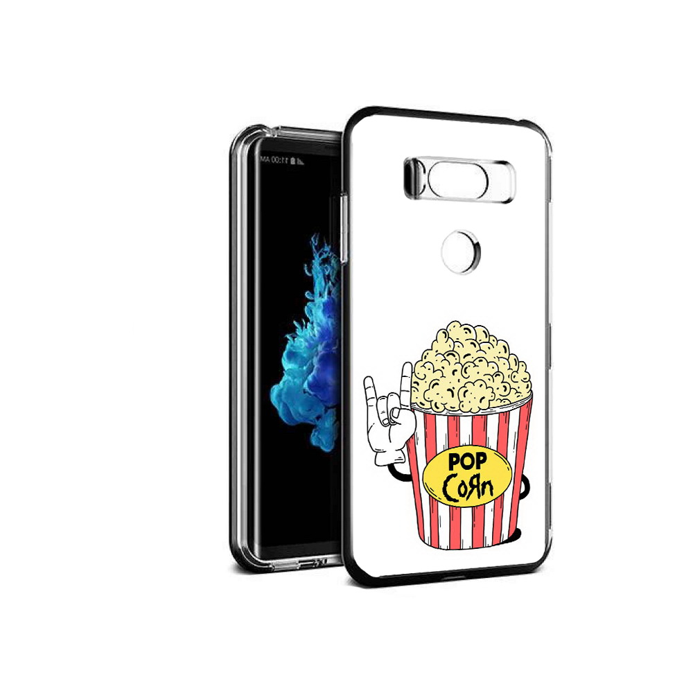 

Чехол MyPads Tocco для LG V30S крутой попкорн, Прозрачный, Tocco