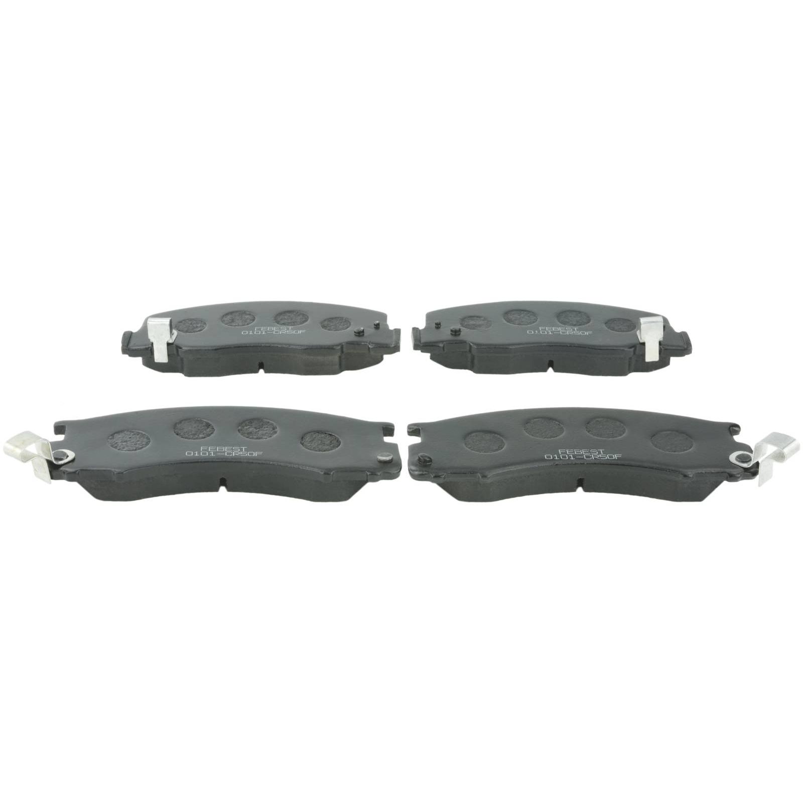 

Тормозные колодки FEBEST передние 0101cr50f, Колодки тормозные передние FEBEST 0101cr50f FEBEST 0101cr50f