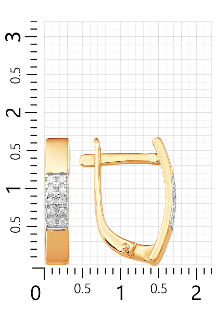 

Серьги из красного золота Kari Jewelry С13115938, бриллиант, С13115938
