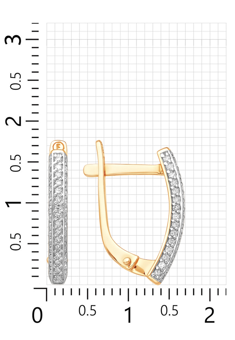 

Серьги из красного золота Kari Jewelry С13117884, бриллиант, С13117884