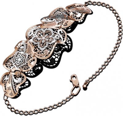 

Браслет из золота р.  PLATINA jewelry 05-0565-00-000-1110-48, 05-0565-00-000-1110-48
