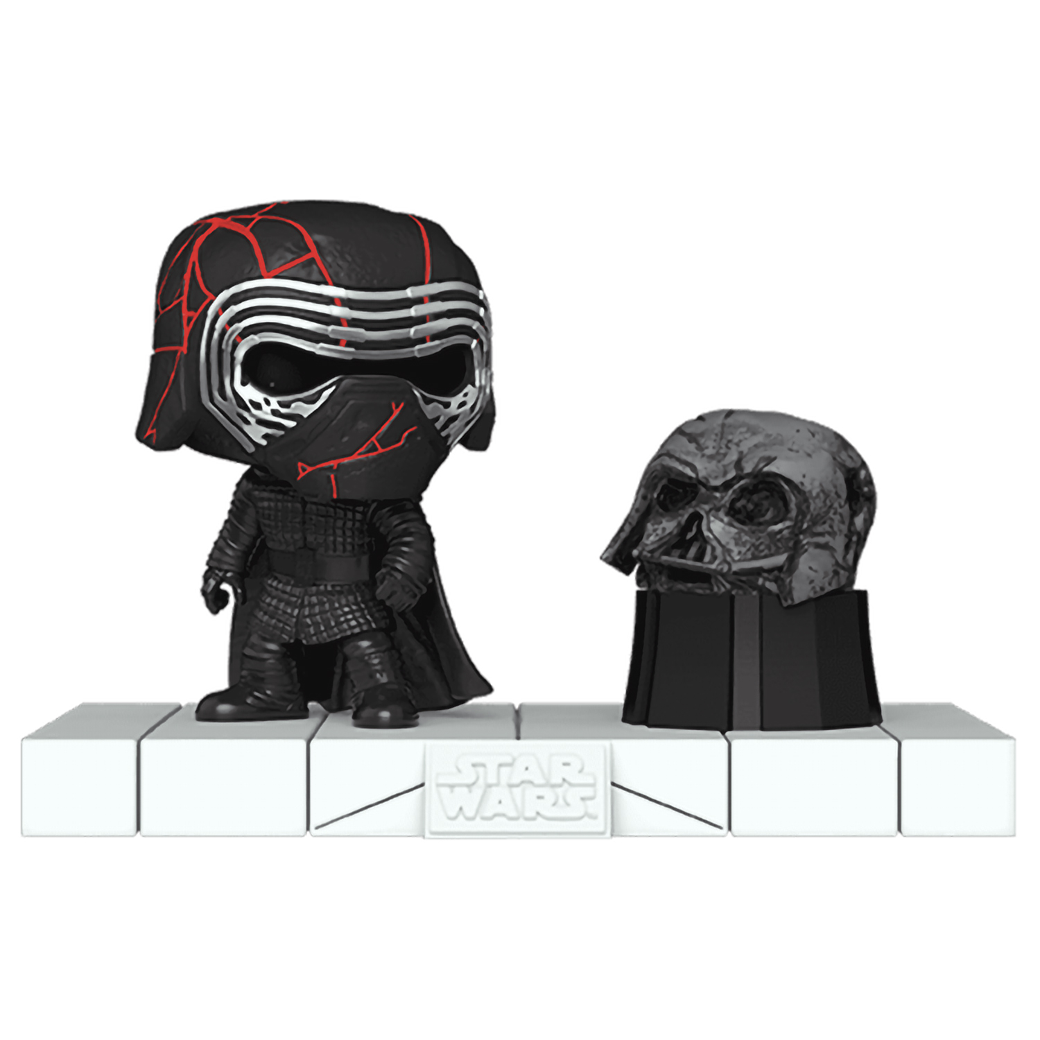 

Фигурка Funko POP! Deluxe Bobble Star Wars Darkside Kylo Ren with Darth Vader's Helmet, 80772