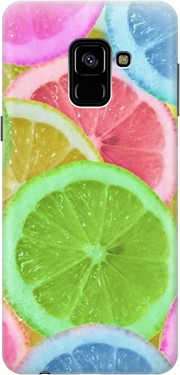 

Чехол на Samsung Galaxy A8 (2018) с принтом "Разноцветные лимоны", Желтый;зеленый, 3081