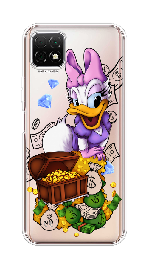 

Чехол на Wiko T3 "Rich Daisy Duck", Коричневый;белый;фиолетовый, 3400150-6