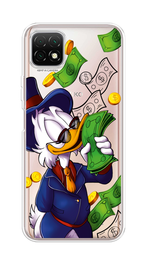 

Чехол на Wiko T3 "Scrooge McDuck with Money", Синий;зеленый;белый, 3400150-6