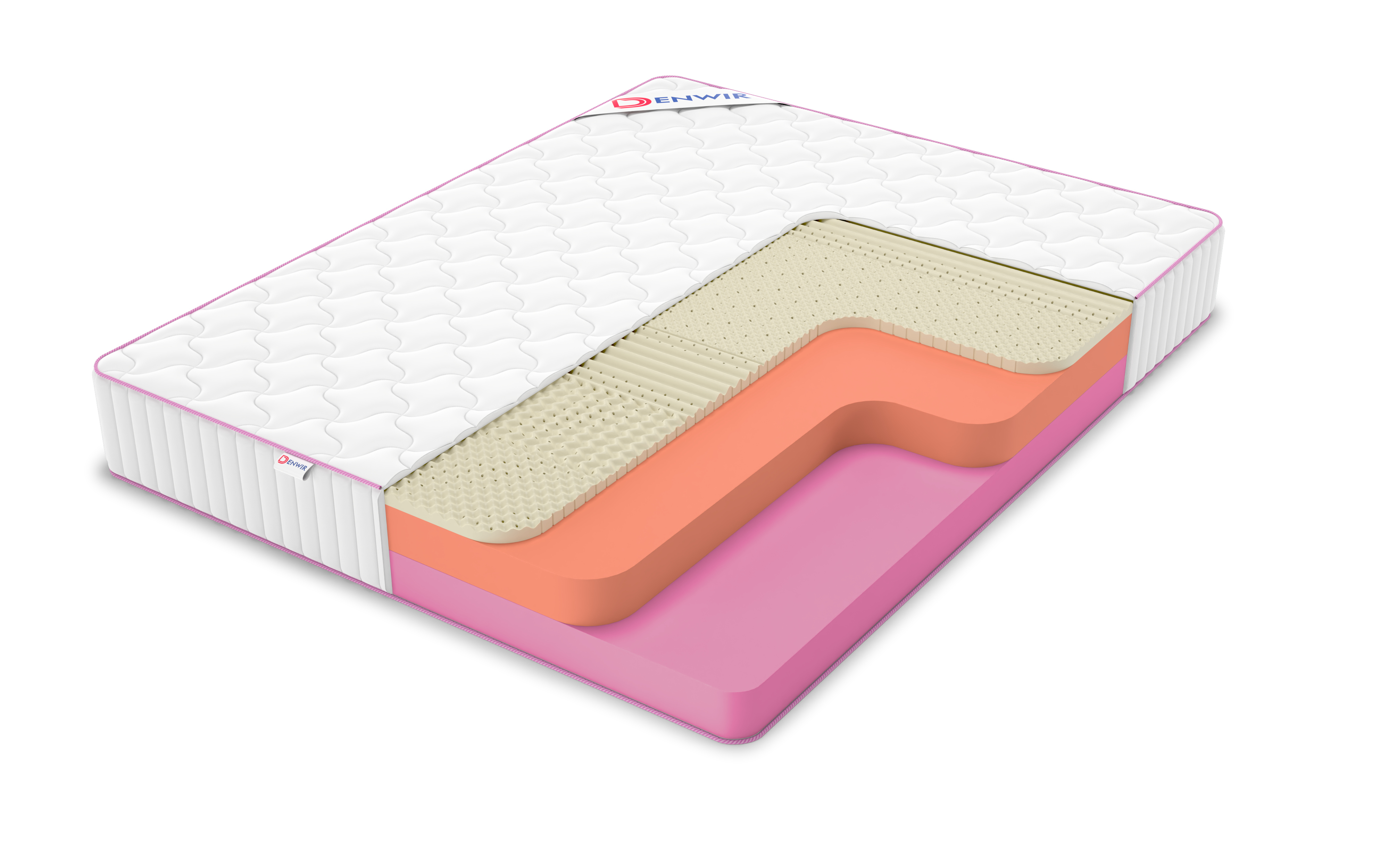 

Матрас беспружинный DENWIR MEGA TOP SOFT RELAX 23/chstmat_MTSR23_60x165, Белый, MEGA TOP SOFT RELAX 23