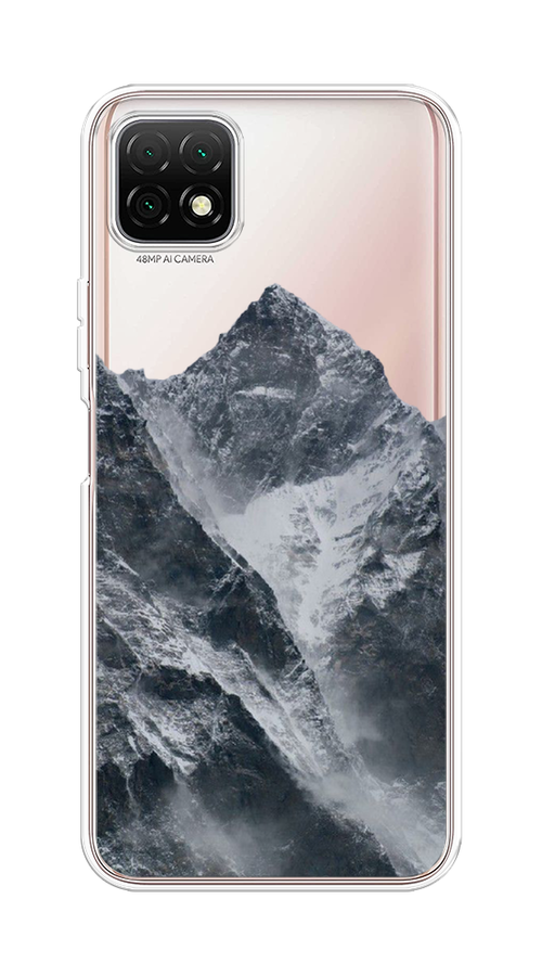 

Чехол на Wiko T3 "Горы арт 4", Серый;бежевый, 3400150-2