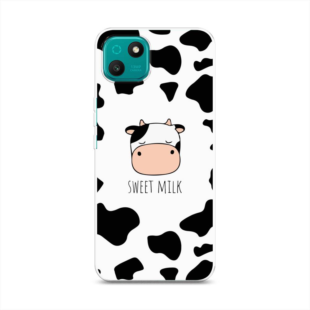

Чехол на Wiko T10 "Sweet milk", Розовый;белый;черный, 3400250-1